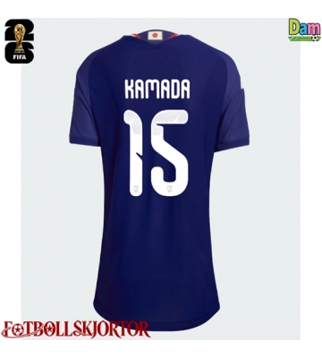 Japan Daichi Kamada #15 Hemmatröja Dam VM 2026 Kortärmad